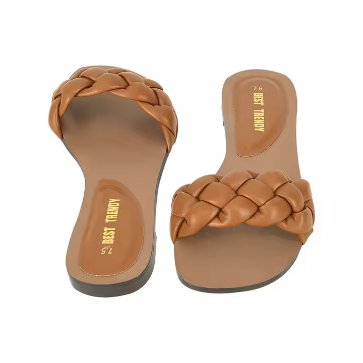 Factory Sale Hot Seller Sandals Women 2024 Yellow/ Tan/ White Women'S Fashion Shoes Sandals Beautiful Flat Sandals