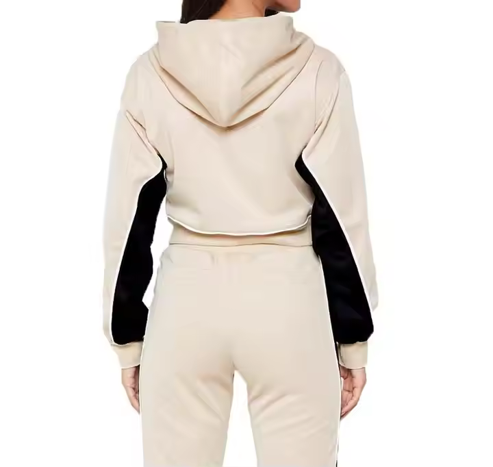 New Fashion Women's Two Piece Tracksuit Fitted Hooded tracksuit
